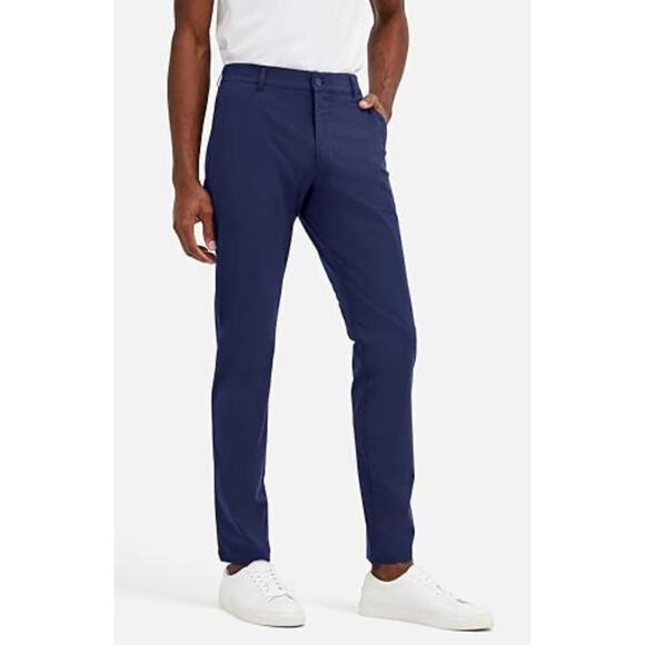 Rhone Resort Pant Navy Stretch Commute Business Casual Travel Men's 36x28 - Picture 1 of 13